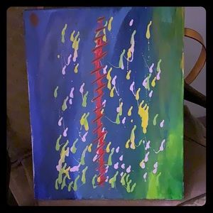 One-of-a-kind handmade painting